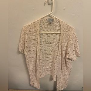 Style & Collection Co off white knit cardigan